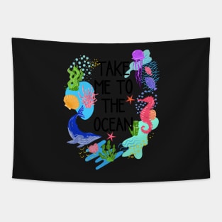 Take me to the waves Tapestry