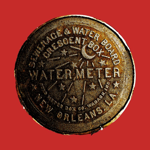 New Orleans Water Meter by SPINADELIC