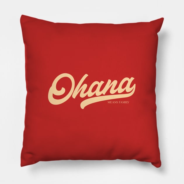 Ohana Pillow by BadBox