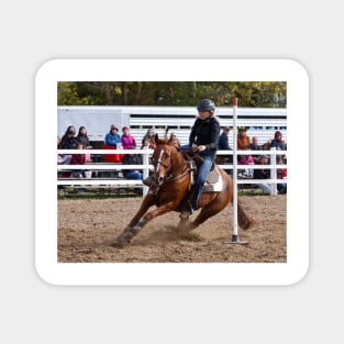 Barrel racing Magnet