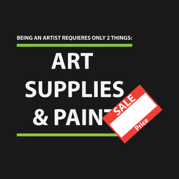 art supplies and pain by hierrochulo