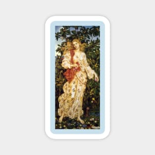 Flora - Evelyn de Morgan Magnet