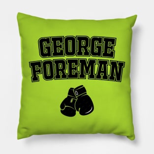 George Foreman Boxing Tshirt Pillow