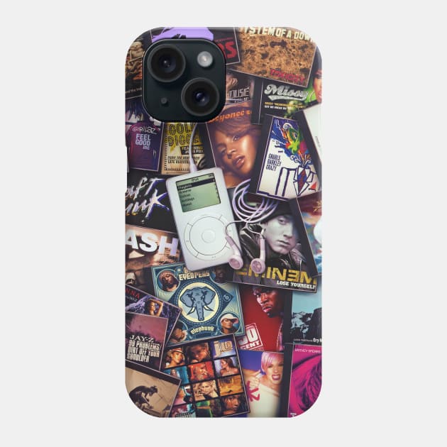 2000s Hits Phone Case by Rachid Lotf