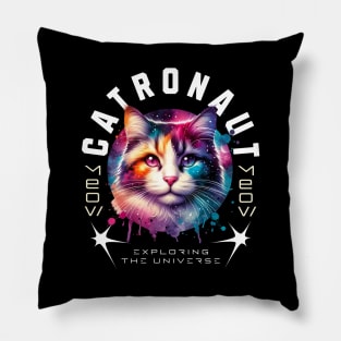 Cat in Space, Cat Lovers, Kitten in Space, Astronaut Cat Pillow