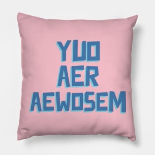 You are awesome Pillow