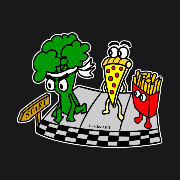 Fast Food by LatticeART