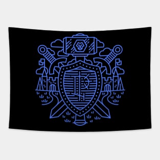 Human — Race Crest (color) Tapestry