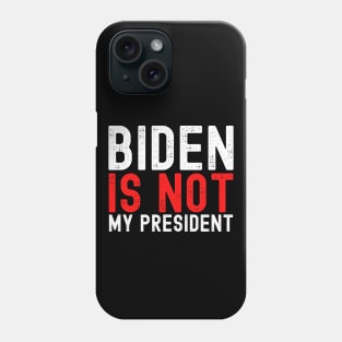 Joe Biden Is Not My President Simple Test Design Phone Case