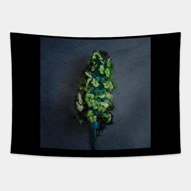 Green Plant Tapestry by Photo Artist