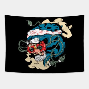 Blind Tiger Tapestry