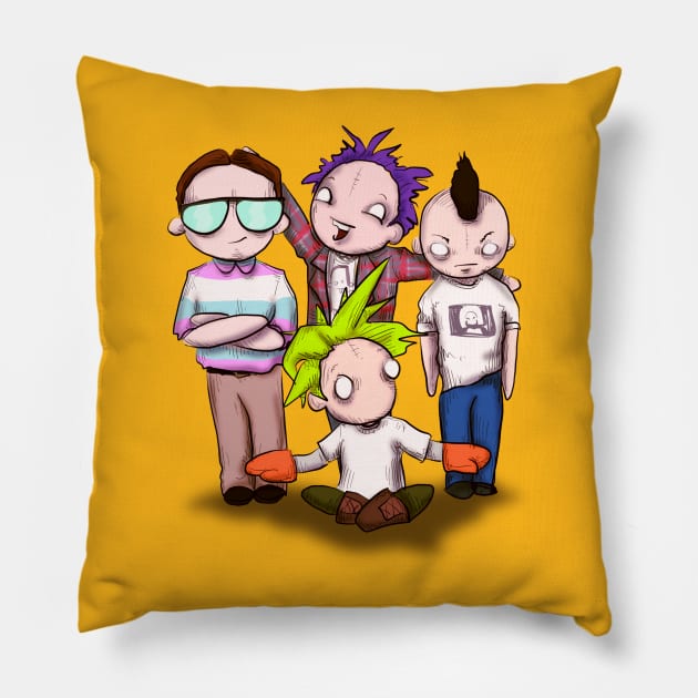 SLC Plush Pillow by LVBart