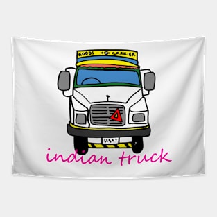 indian truck Tapestry