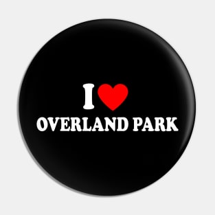 I Heart Overland Park Pin