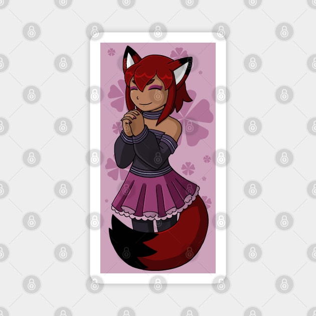 Rubi Skirt Magnet by Firestorm Fox