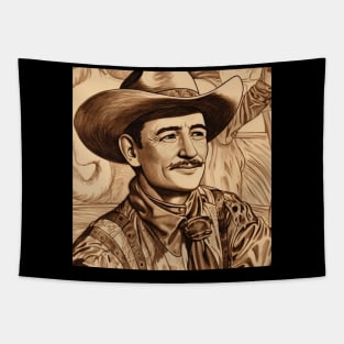 Tom Mix Tapestry