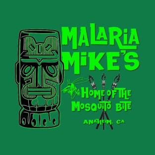 Malaria Mike's, home of the mosquito bite T-Shirt