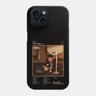 Drake - Take Care (Deluxe) Tracklist Album Phone Case