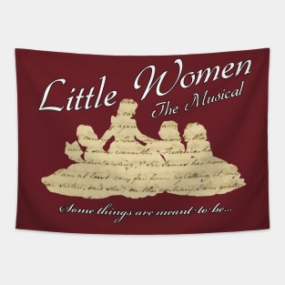 Little Women - Manuscript Design Tapestry