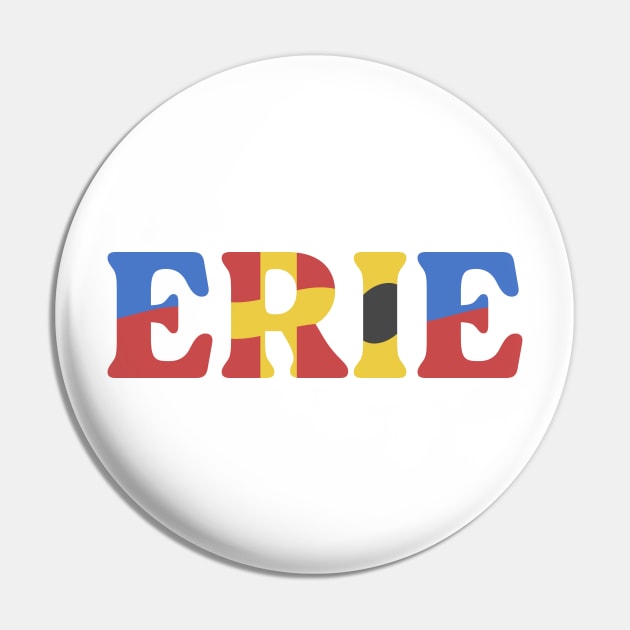 Erie Flags Pin by mbloomstine