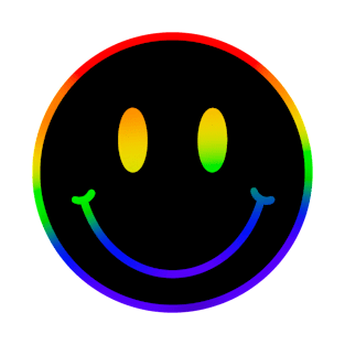 Rainbow Smiley Face T-Shirt