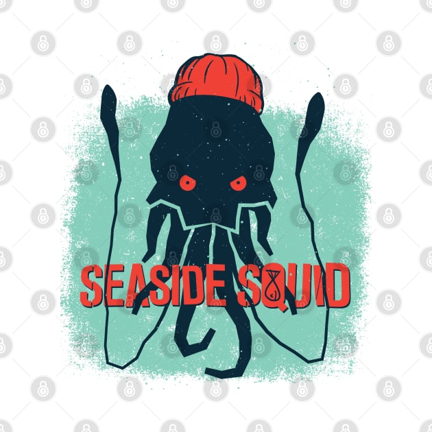 Seaside Squid by monsieurgordon