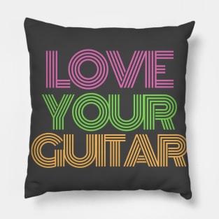 Love Your Guitar Pillow