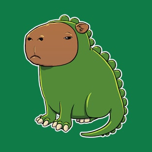 Capybara Dinosaur Costume T-Shirt