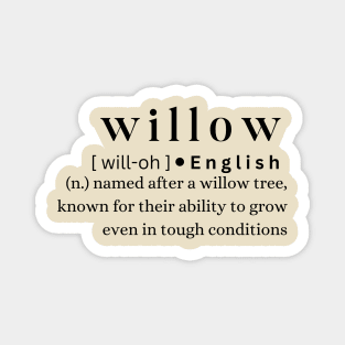 Willow Magnet