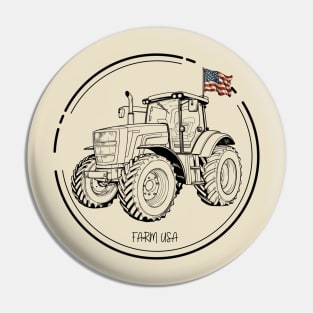 Farm usa Pin