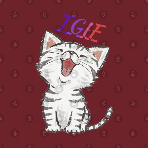 TGIF Funny Cat by PatBelDesign