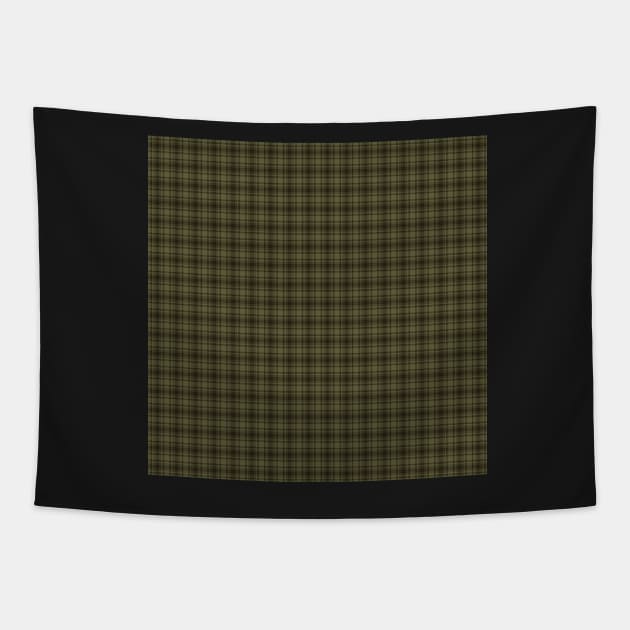 Cleveland Skyline At Night Matching Plaid   by Maeve Rembold Tapestry by suzyhager