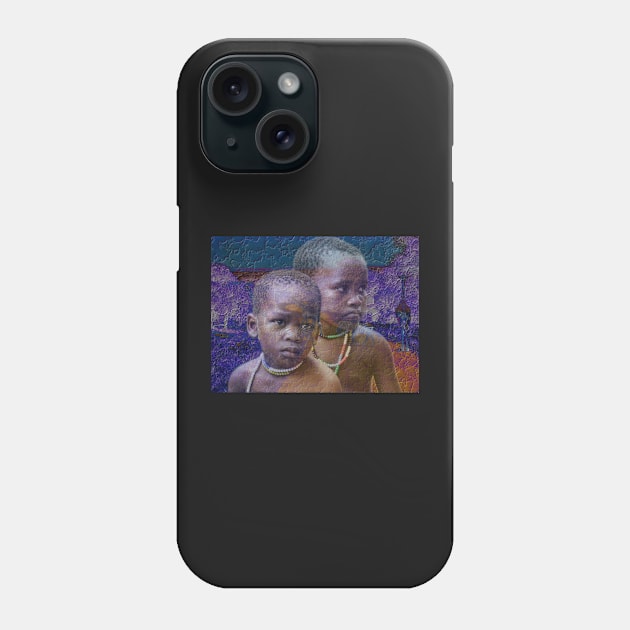 Children of Africa Phone Case by vadim19