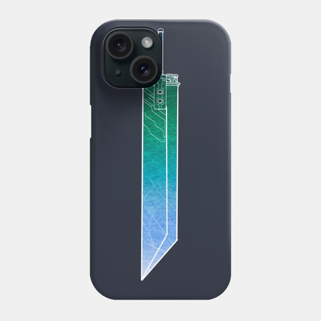 Buster Sword Phone Case by mcashe_art