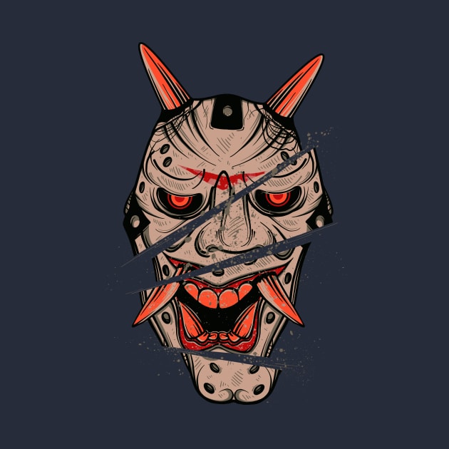 Oni Mask by GODZILLARGE