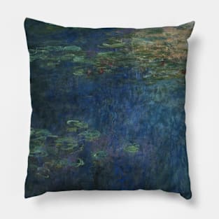 Reflections of Clouds on the Water-Lily Pond by Claude Monet Pillow