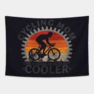 Womens Cycling Mom Like A Regular Mom But Cooler Tapestry