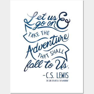 Aslan Narnia CS Lewis Quote Poster for Sale by MaximallyGreat
