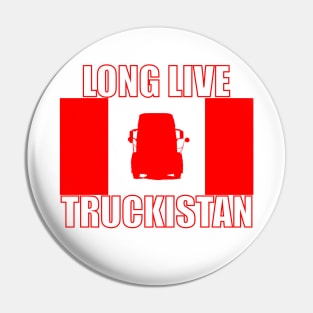 Long Live Truckistan Pin