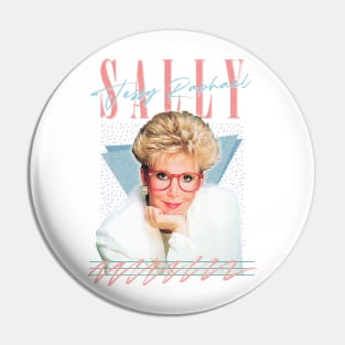 Sally Jessy Raphael / Vintage Look 90s Style Design Pin