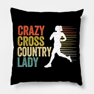 XC Cross Country Runner Coach Pillow