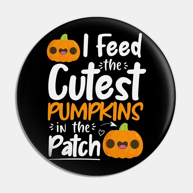 I Feed the Cutest Pumpkins in the Patch Lunch Lady Halloween Gift Idea / Pumpkin Lover Gifts Pin by First look