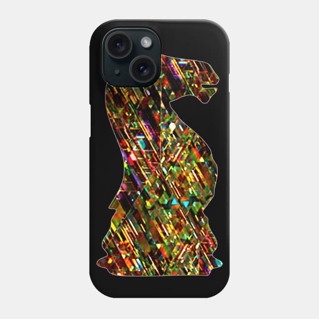 Chess Piece - The Knight 2 Phone Case by The Black Panther