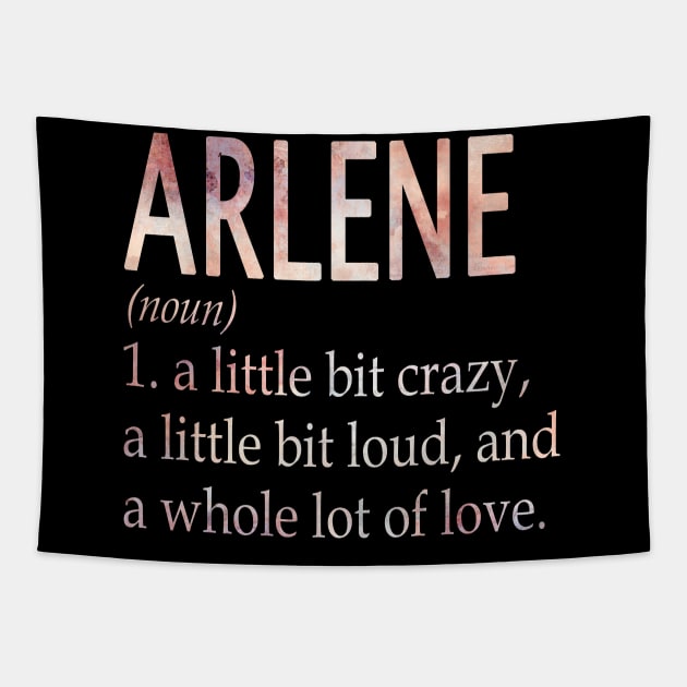 Arlene Girl Name Definition Tapestry by ThanhNga