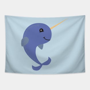 Narwhal Smile Tapestry