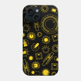 Vintage Analogue Synthesizer Controls Phone Case