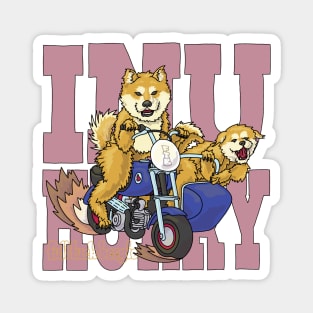 Inu Hurry Magnet