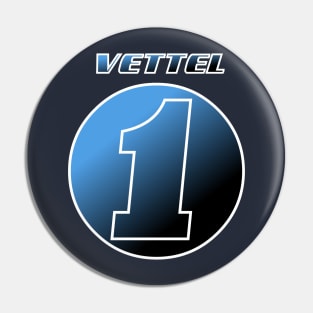 Sebastian VETTEL_1_2014 Pin