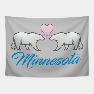 Minnesota Polar Bear Tapestry