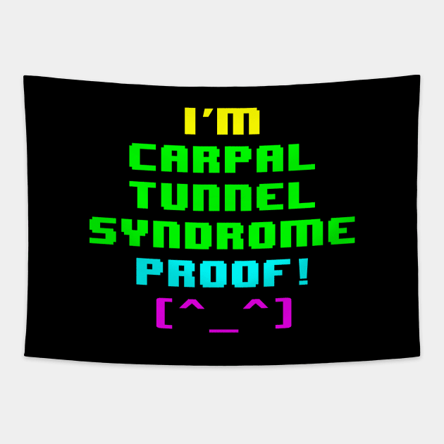 Funny 8Bit Hardcore Gamer Gaming Addict Funny Slogan Tapestry by BoggsNicolas